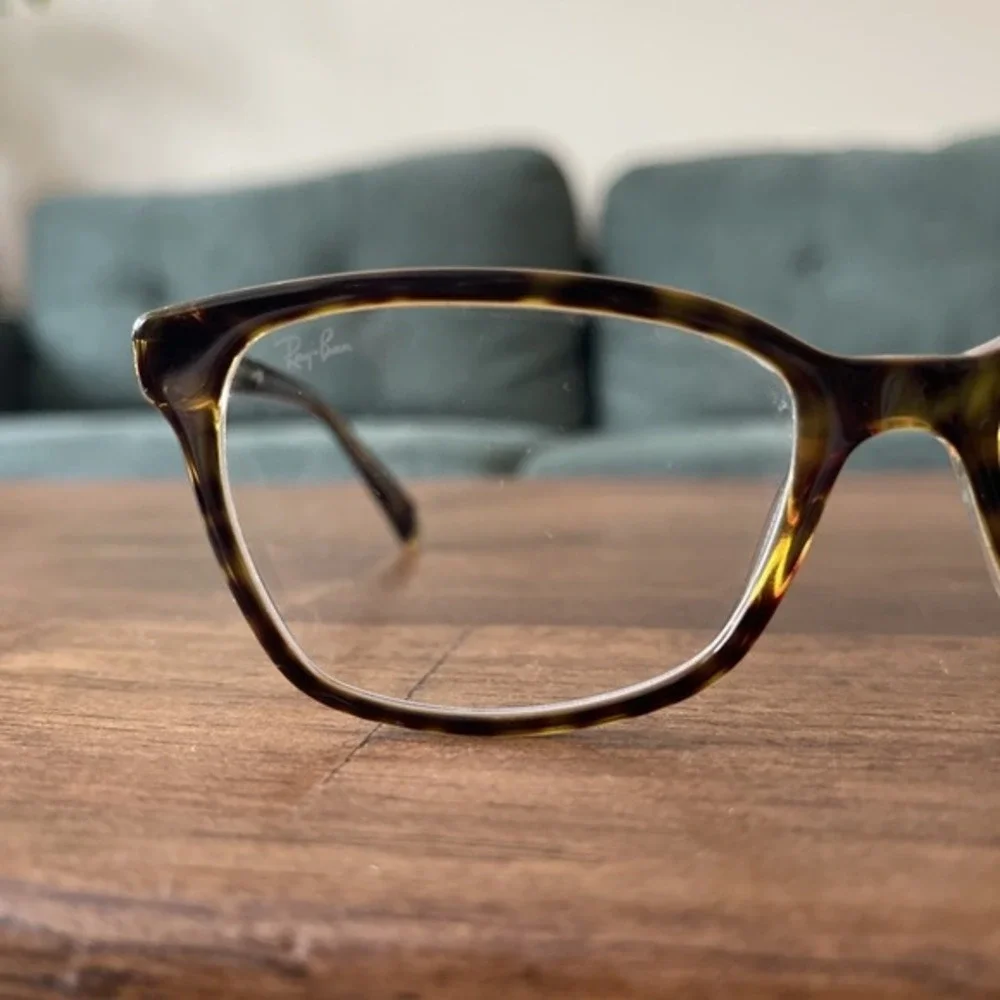 Ray-Ban RB‎ 5362 5082 Eyeglasses Frame Brown Tort 54-17-140 Used